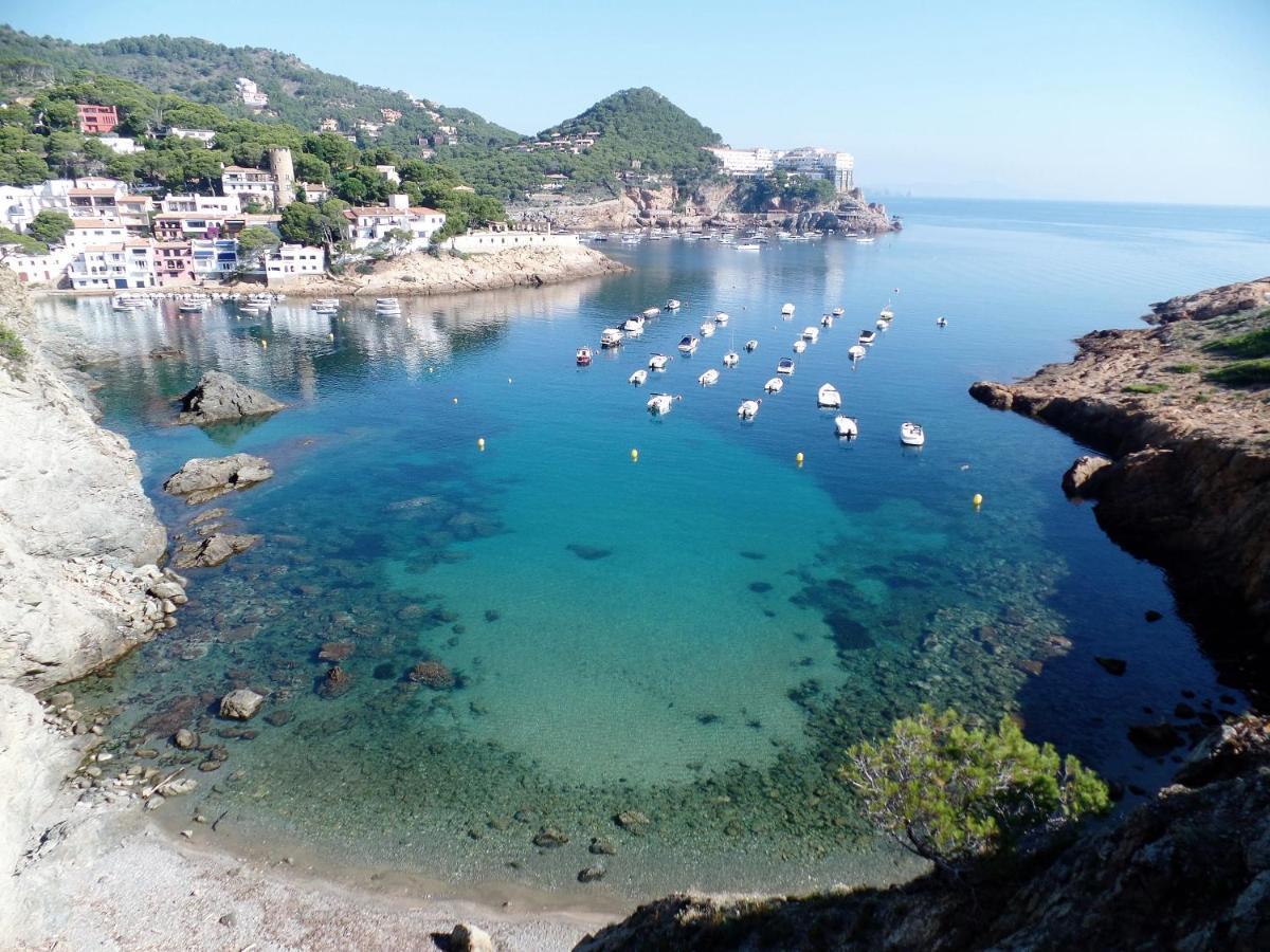 Cap Sa Sal Begur Primera Linea De Mar Con Terraza Zewnętrze zdjęcie