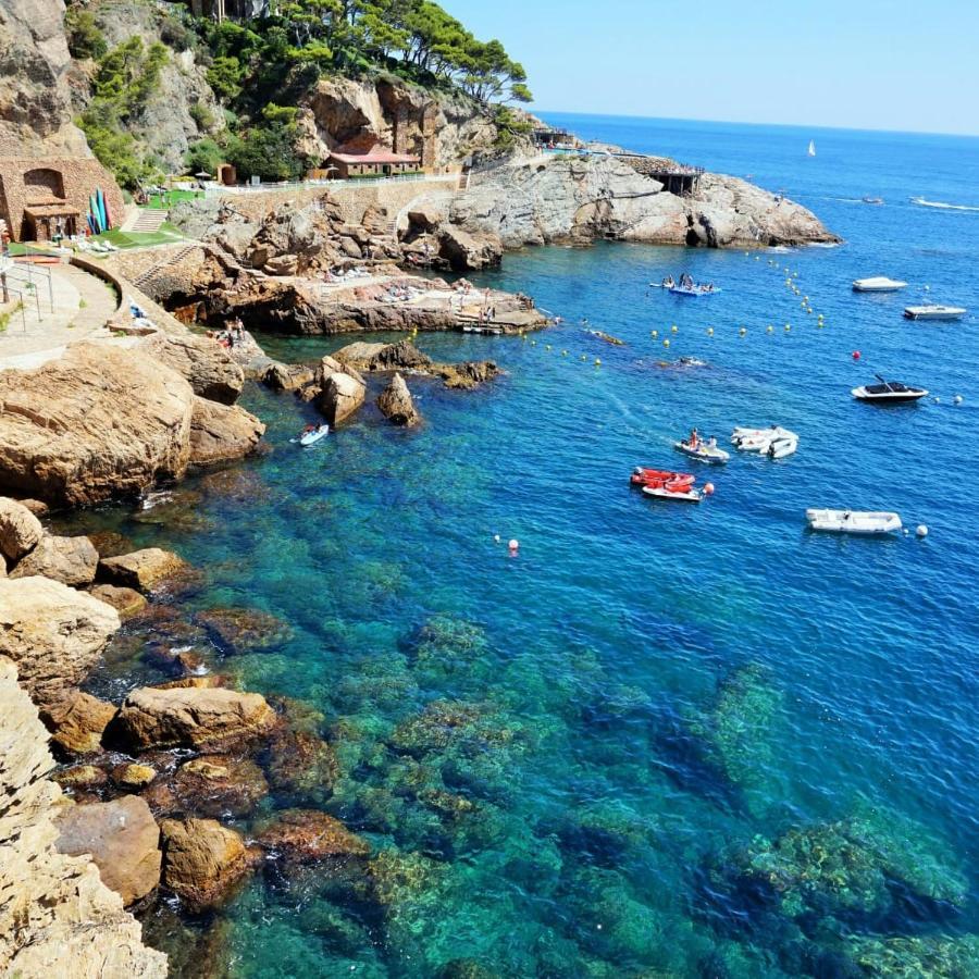 Cap Sa Sal Begur Primera Linea De Mar Con Terraza Zewnętrze zdjęcie