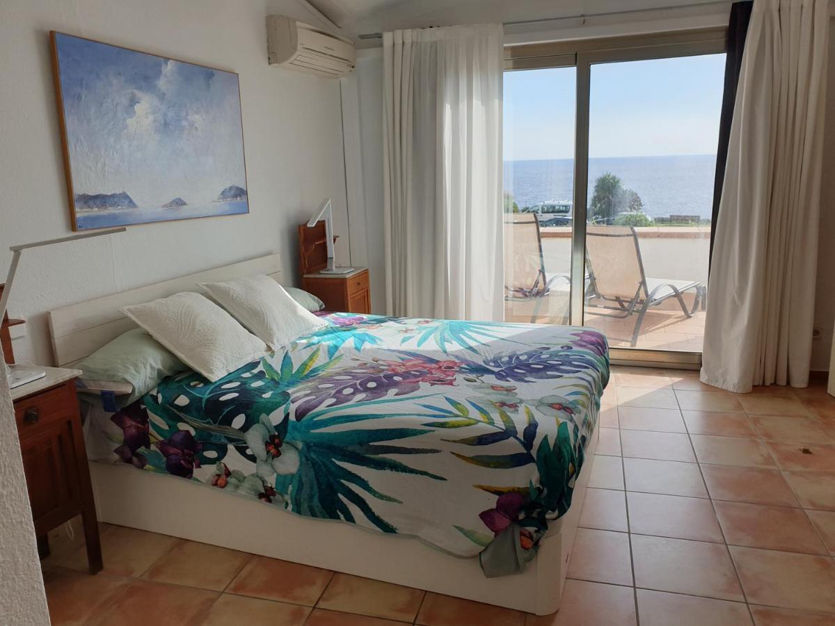 Cap Sa Sal Begur Primera Linea De Mar Con Terraza Zewnętrze zdjęcie