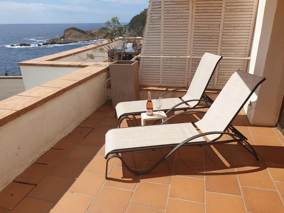 Cap Sa Sal Begur Primera Linea De Mar Con Terraza Zewnętrze zdjęcie