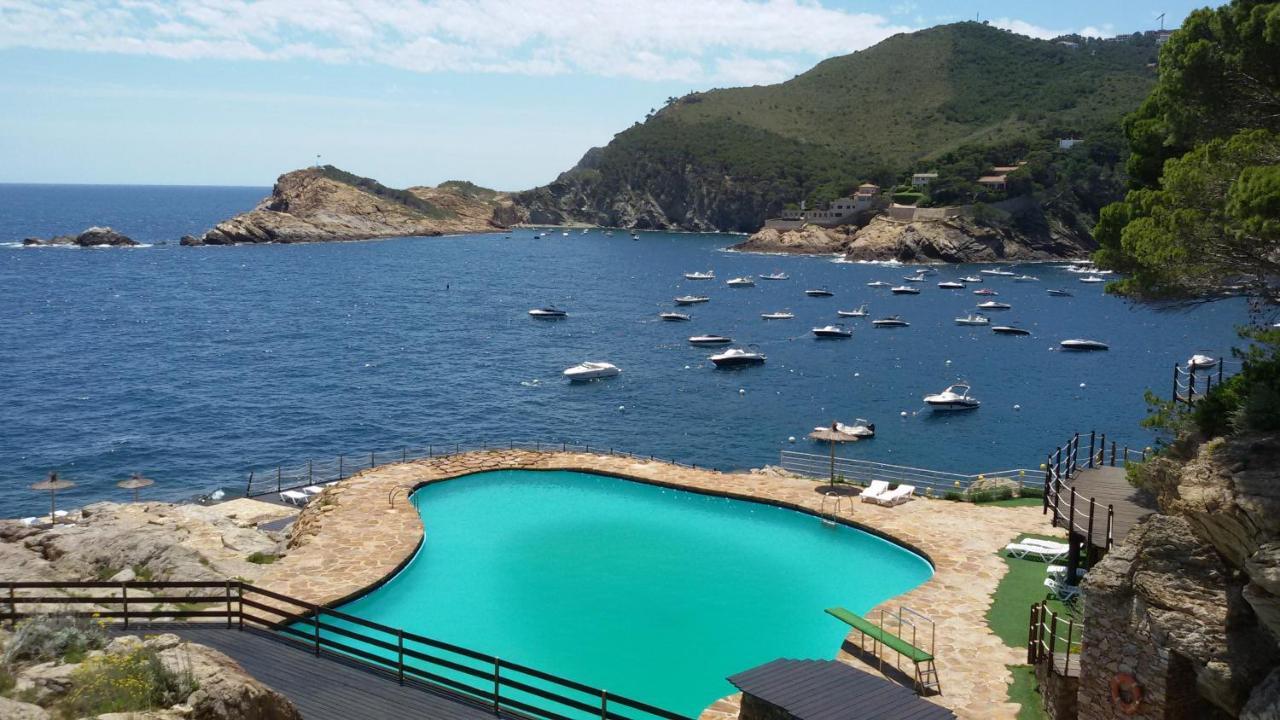 Cap Sa Sal Begur Primera Linea De Mar Con Terraza Zewnętrze zdjęcie
