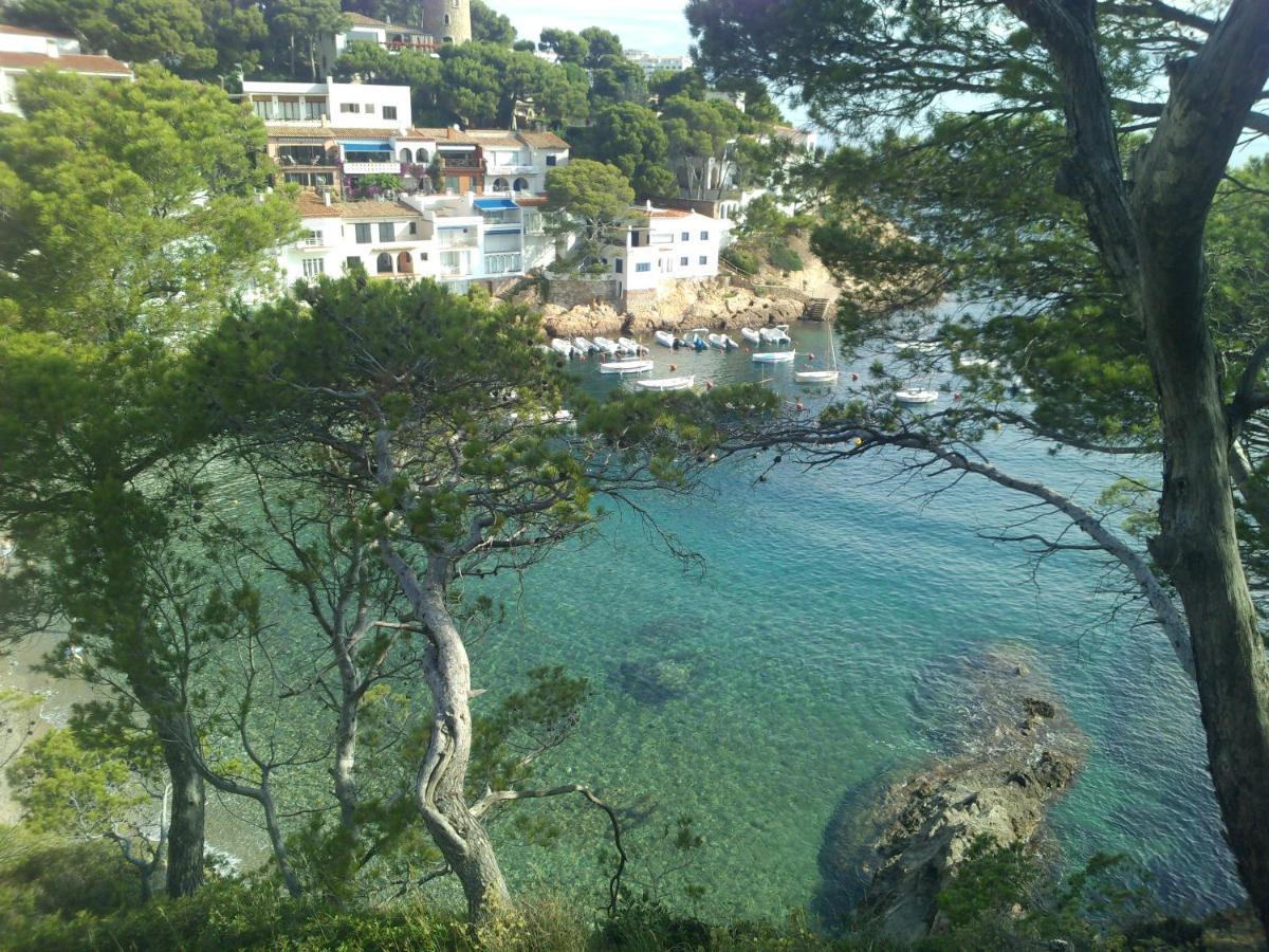 Cap Sa Sal Begur Primera Linea De Mar Con Terraza Zewnętrze zdjęcie